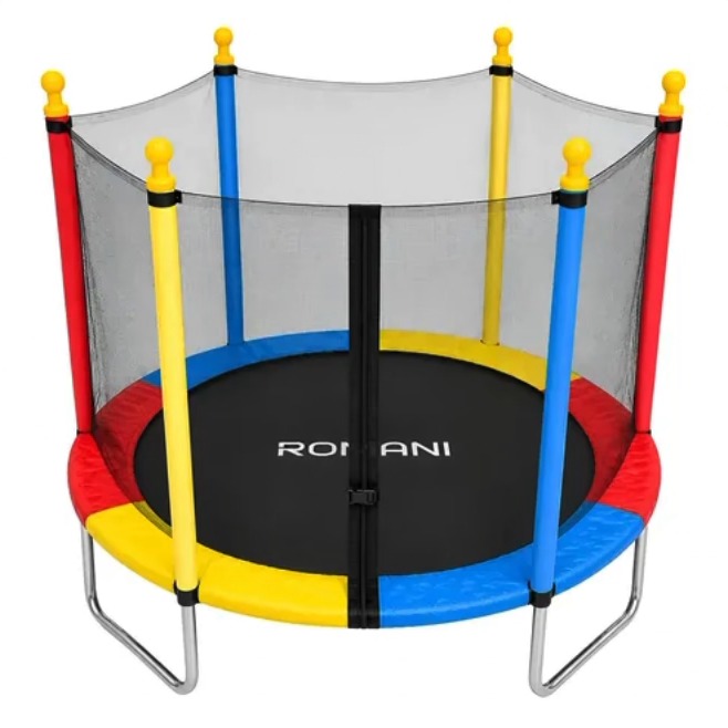 Pula Pula 120kg Reforçado Pequeno 1,40 M Cama Elástica